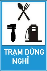 Biển số I.431 "Trạm dừng nghỉ"