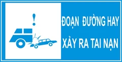 Biển số I.445g "Biển báo kiểu mô tả tình trạng đường"