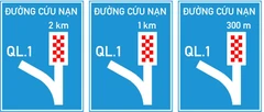 Biển số I.448 "Làn đường cứu nạn hay làn dừng xe khẩn cấp"